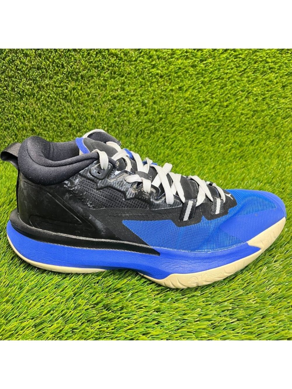 Nike Air Jordan Zion 1 Duke Mens Size 12 Blue Black Basketball Shoes Sneakers